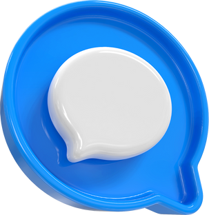 Comment icon . Comment button . 3D element