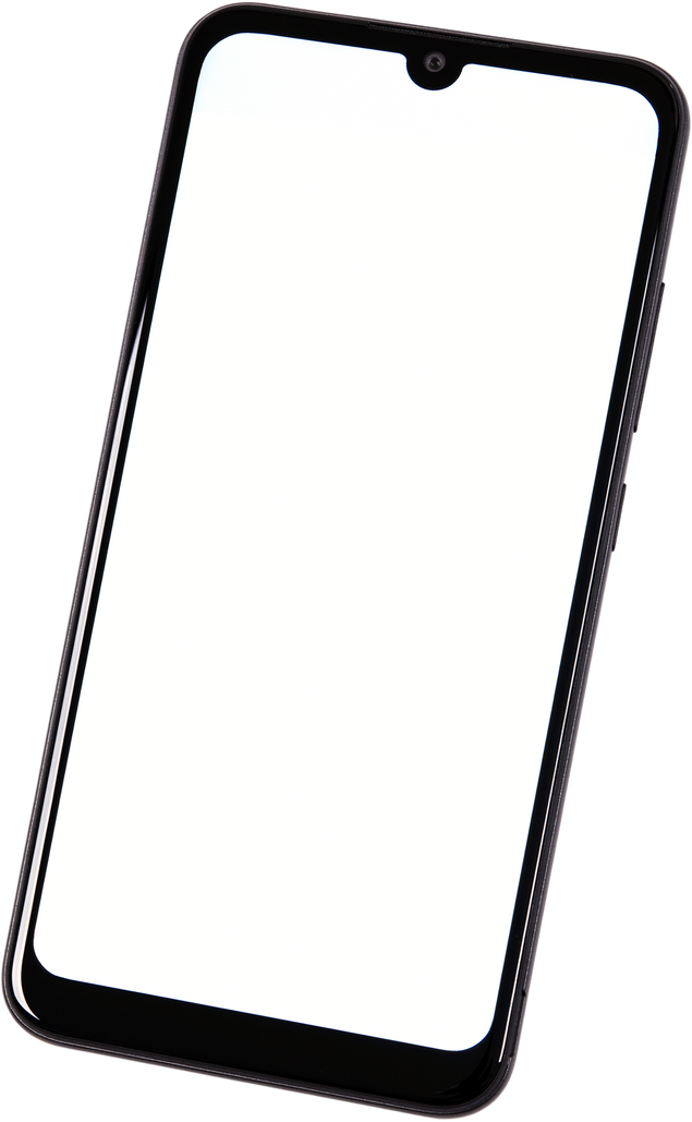 Cutout of Modern Smartphone Mockup